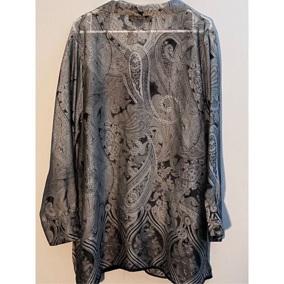 Designs & Co Lane Bryant Sheer Blouse, size 18/20 - Picture 10 of 15